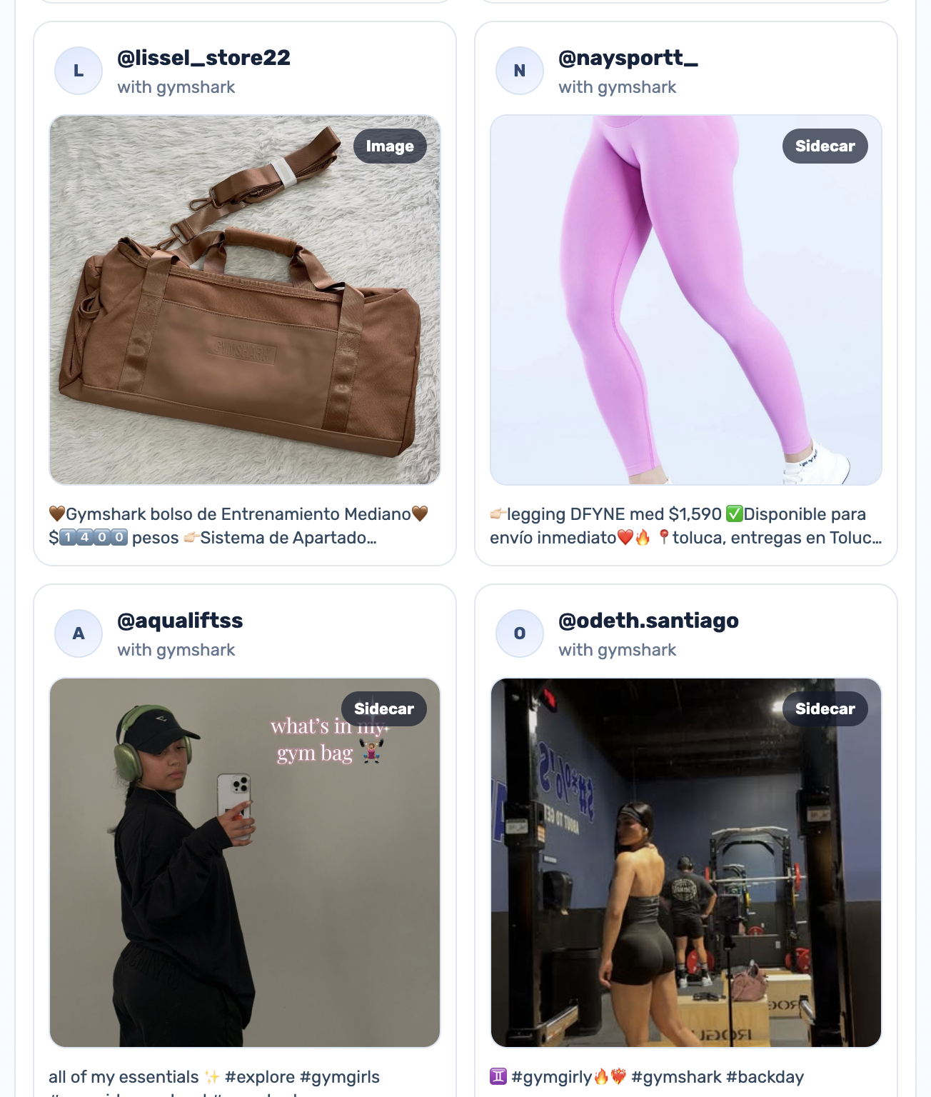 Trend timeline dashboard